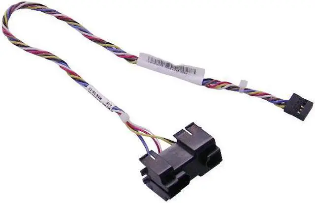 Alt view image 2 of 3 - Dell Inspiron 535, 537, 545, 546, 560, 570, 580 MT (Mini Tower) Computer Power Button Switch Cable w/ Led H208N