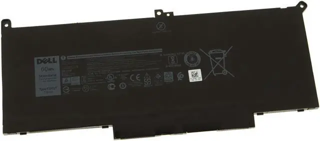 Alt view image 14 of 17 - New  Dell OEM Original Latitude 7480 7280 4-Cell 60Wh Laptop Battery F3YGT