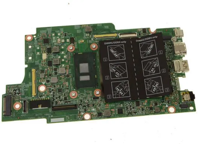 Main image of Dell OEM Latitude 13 3379 System Board Intel Core i5 2.4GHz  Motherboard 4C6W0