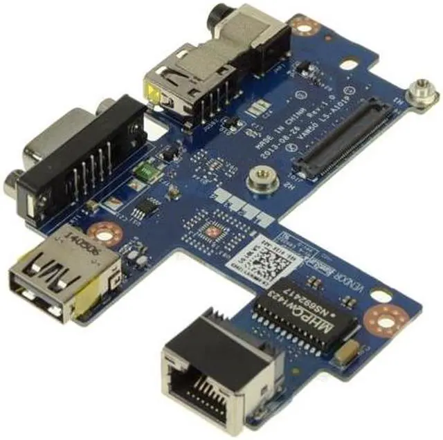 Alt view image 2 of 7 - Dell OEM Latitude E5540 VGA USB Audio Port IO Circuit Board 9WMHY