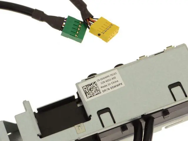 Alt view image 3 of 3 - Dell OEM Vostro 260 260s Front Panel USB Audio Ports I/O Circuit Board  5WWPX