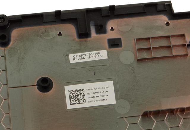 Alt view image 3 of 3 - New Dell OEM Inspiron Chromebook 11 3181 2-in-1 Bottom Base Cover Assembly N6NM2