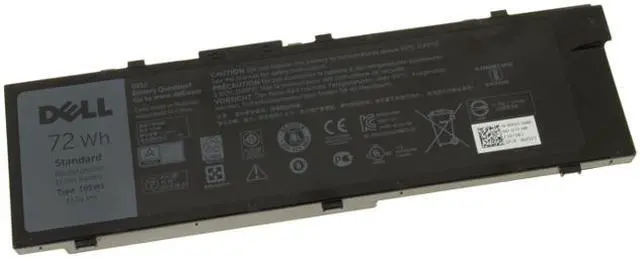 Alt view image 2 of 12 - New Dell Original Precision 7510 17 7710 6-cell 72Wh OEM Battery T05W1