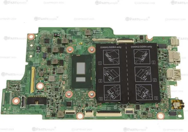 Main image of Dell OEM Latitude 3390 2-in-1 Motherboard System Board 1.7GHz Motherboard 73TVN