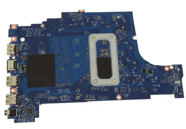 Alt view image 2 of 4 - Dell NM2C6 Laptop Motherboard - Intel Core i5-8250U - Integrated UHD Graphics - Dual Channel DDR4 SODIMM Compatible