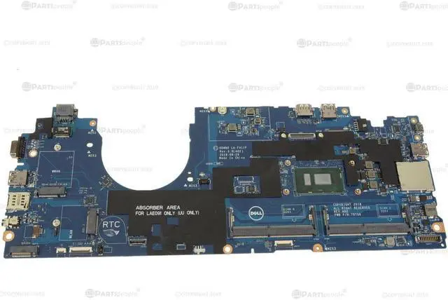 Main image of Dell OEM Latitude 5590 Motherboard System Board Intel i5 Motherboard GJWKW