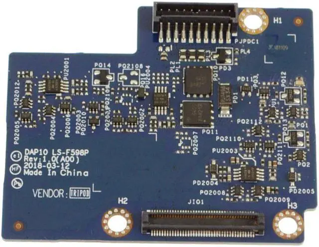 Main image of Dell OEM Precision 7530 Battery Connector Circuit Board 7MYRK
