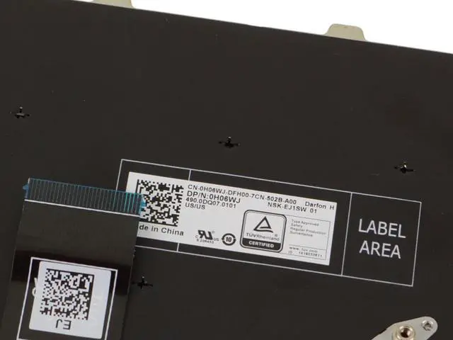 Alt view image 3 of 5 - New Dell OEM Chromebook 11 5190 2-in-1 Keyboard H06WJ