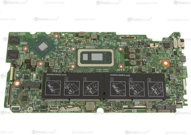 Main image of Dell OEM Inspiron 7590 2-in-1 Motherboard System Board Core Motherboard X8Y3N