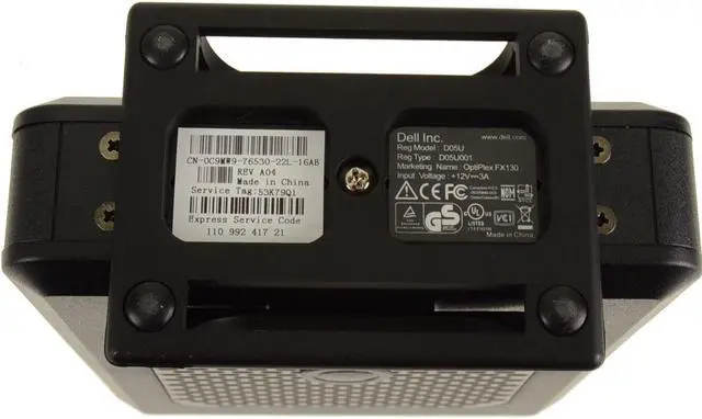 Alt view image 3 of 4 - Dell OEM Optiplex FX130 Thin Client Desktop System C9MW9