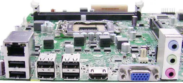 Alt view image 7 of 12 - Dell Optiplex 390 Motherboard Intel MIH61R M5DCD 0M5DCD