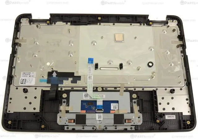 Alt view image 2 of 8 - Dell Chromebook 3100 2-in-1 Palmrest w/ Keyboard & Touchpad TK87M