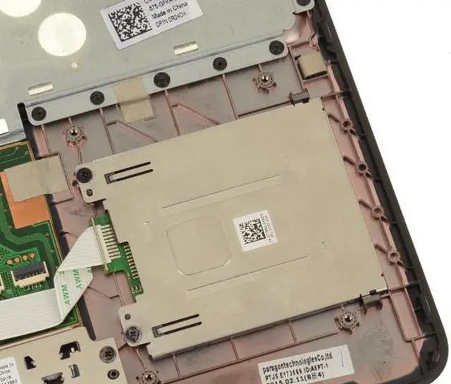 Alt view image 3 of 3 - Dell OEM Latitude E5550 Palmrest Touchpad Assembly Touchpad Palmrest R24DK