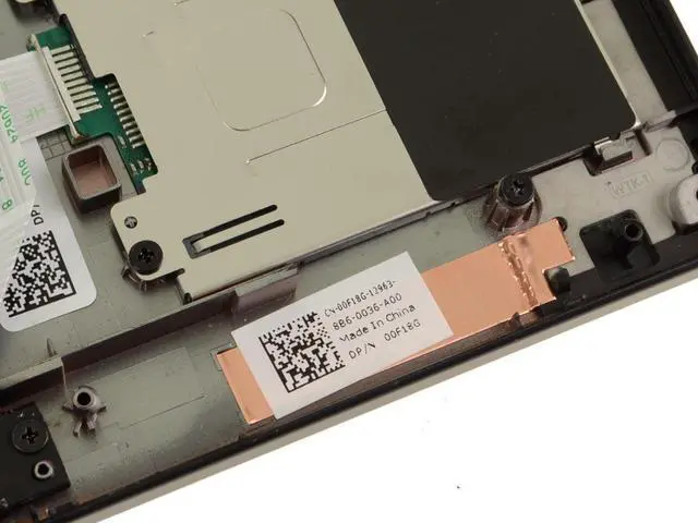 Alt view image 3 of 5 - Dell OEM Latitude 7490 Palmrest Touchpad Assembly  Smart Card Reader 0F18G