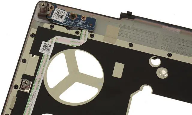 Alt view image 4 of 14 - New Dell OEM Precision 7540 Touchpad Palmrest Assembly  Smart Card Reader RGCRD