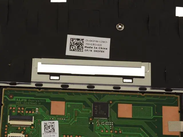 Alt view image 3 of 6 - Dell OEM Latitude 5280 Assembly Smart Card Reader  Touchpad Palmrest K0FXK
