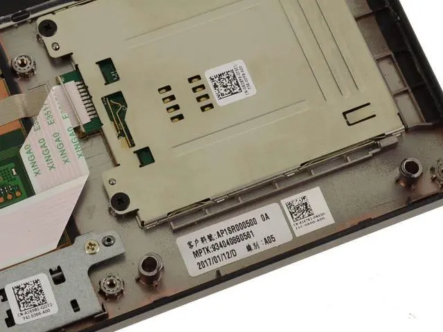 Alt view image 4 of 6 - Dell OEM Latitude 5280 Assembly Smart Card Reader  Touchpad Palmrest K0FXK