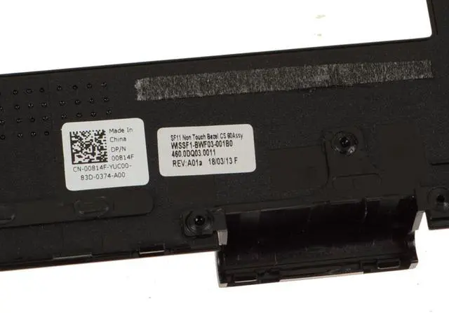 Alt view image 3 of 5 - New Dell OEM Chromebook 11 5190 Laptop 11.6" Front Trim LCD Bezel No TS 0814F