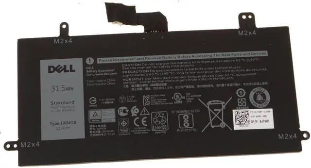 Main image of Dell OEM Original Latitude 5285 5290 2-in-1 3-Cell 31.5Wh Laptop Battery 1WND8