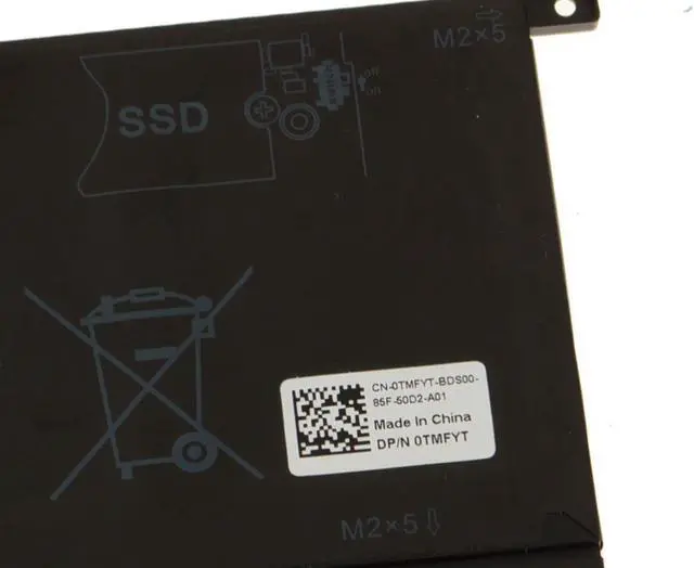 Alt view image 2 of 4 - Dell Original XPS 9575 Precision 5530 2-in-1 6-Cell 75Wh OEM Battery 8N0T7