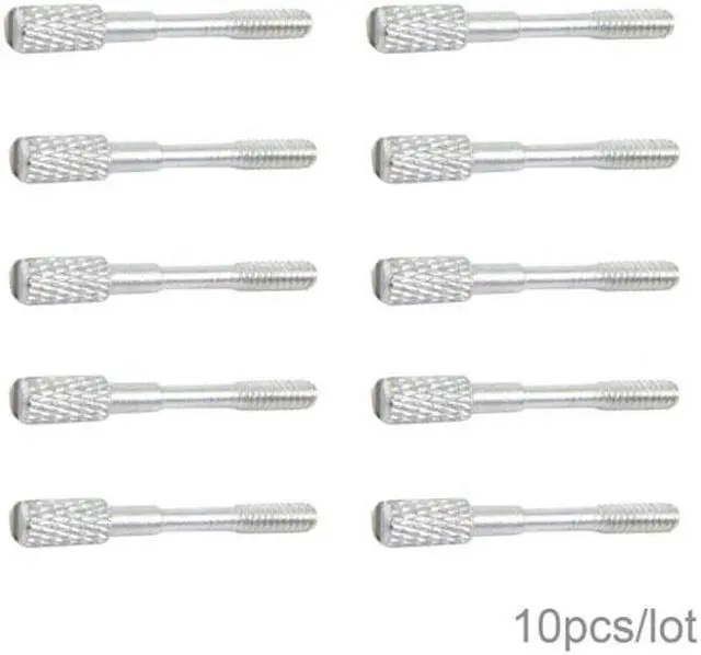 Main image of Jimier CY CN-023-10PCS 10pcs/lot Thumb Screws #4-40 UNC 25mm Length Stainless Steel for Computer Cable