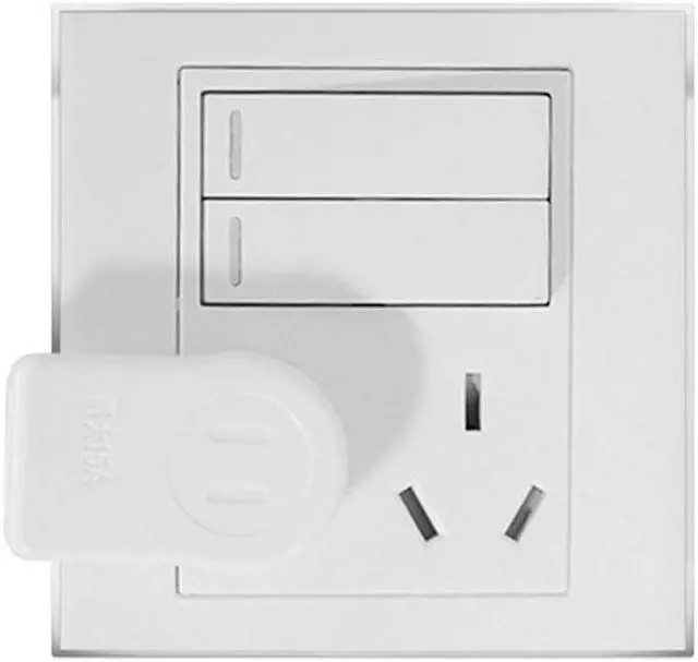 Alt view image 4 of 7 - NEMA 1-15P USA Outlet Saver Power Extension Adapter 2-prong 2 Outlets 90 Degree Up Down Angled