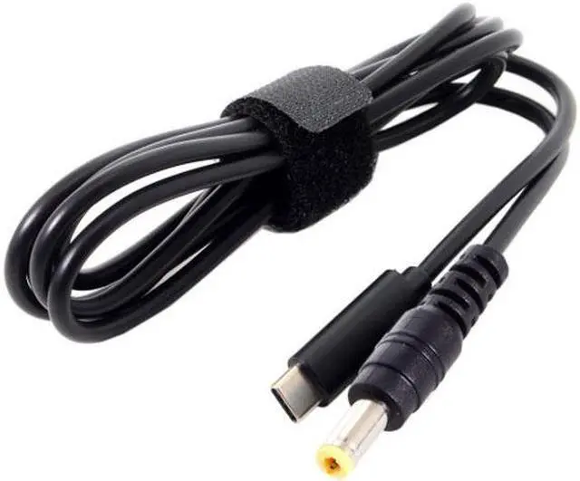 Alt view image 2 of 7 - Chenyang Cable Type C USB-C Input to DC 5.5*2.5mm Power PD Charge Cable for Laptop Notebook