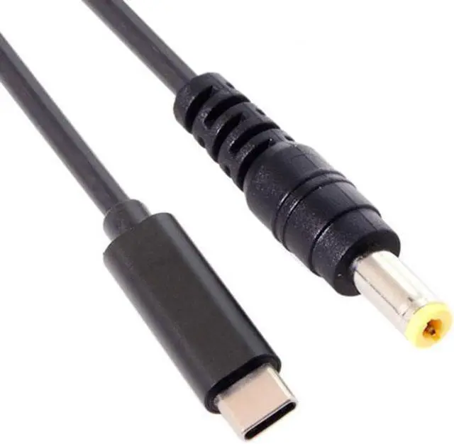 Alt view image 5 of 7 - Chenyang Cable Type C USB-C Input to DC 5.5*2.5mm Power PD Charge Cable for Laptop Notebook