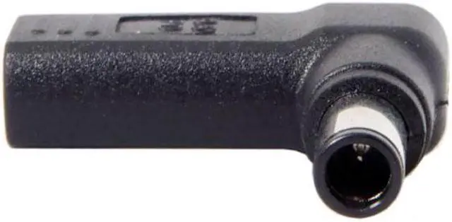 Alt view image 2 of 4 - KAIBOXIXI USB 3.1 Type C USB-C to DC 7.4*5.0mm Dell Adapter PD Emulator Trigger 90 Degree Angled
