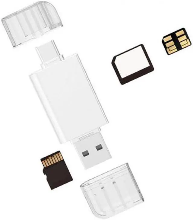 Alt view image 3 of 7 - Cablecc CY UC-061 USB-C Type C / USB 2.0 to NM Nano Memory CardTF Micro SD Card Reader for Huawei Cell PhoneLaptop