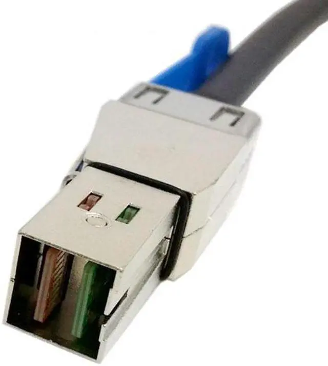 Alt view image 3 of 4 - External Mini SAS HD SFF-8644 to Mini SAS High Density HD SFF-8644 Data Server Raid Cable 50cm 12Gbps