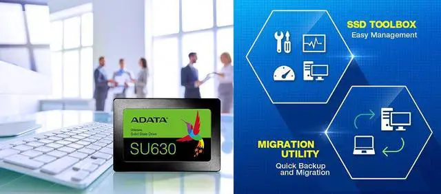 Alt view image 7 of 20 - ADATA Ultimate Series: SU630 480GB Internal SATA Solid State Drive