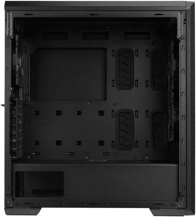 Alt view image 5 of 7 - XPG Defender ATX Mid Tower Chassis-Black-DEFENDER-BKCWW