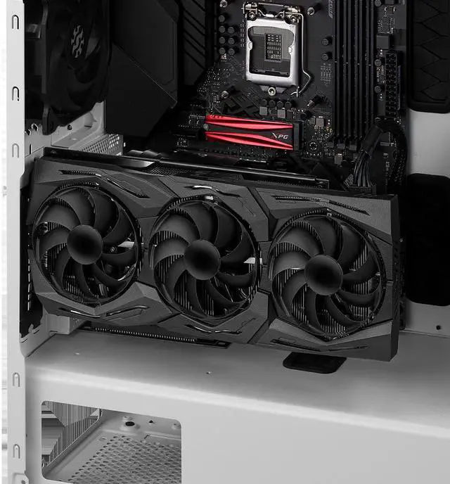 Alt view image 5 of 7 - XPG Defender Mid-Tower Chassis | White ATX MESH Front Panel Efficient Airflow 3MM Tempered Glass PC Case| E-ATX CEB EEB Micro-ATX Mini-ITX | Dust Filter | Combo Drive Storage Bays-DEFENDER-WHCWW