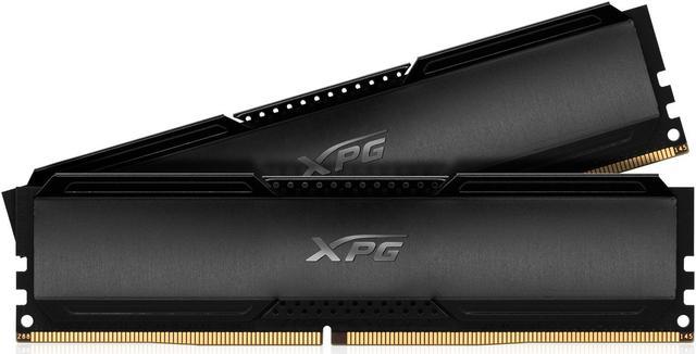 XPG GAMMIX D20 Desktop Memory: 64GB (2x32GB) DDR4 3200MHz CL16-20-20 |  UDIMM Black - 2PK | RAM Upgrade