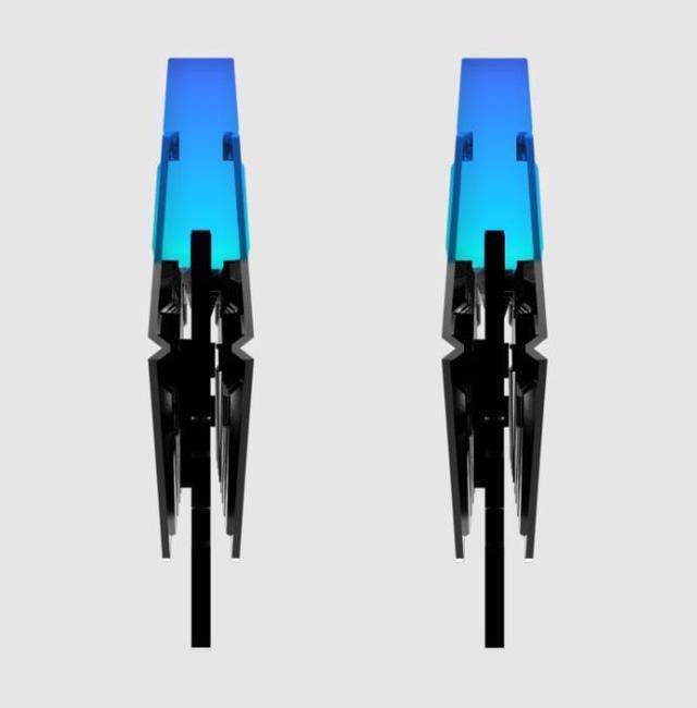 Alt view image 5 of 14 - XPG SPECTRIX D41 RGB Desktop Memory: 16GB (2x8GB) DDR4 3200MHz CL16 Tungsten Grey