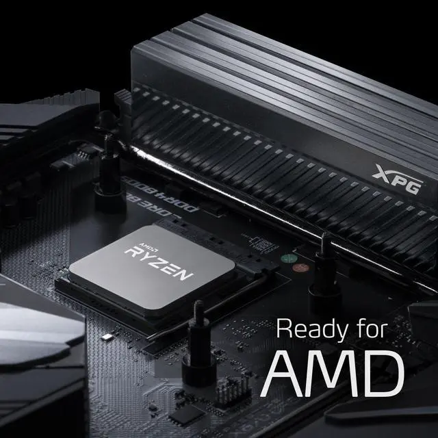 Alt view image 6 of 7 - XPG GAMMIX D45 Desktop Memory: 32GB (2x16GB) DDR4 3600MHz CL18-20-20 | UDIMM Black - 2PK | RAM Upgrade | Hassle Free Overclocking