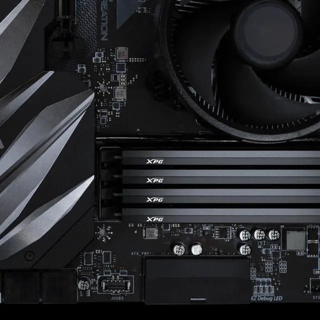 Alt view image 7 of 7 - XPG GAMMIX D45 Desktop Memory: 32GB (2x16GB) DDR4 3600MHz CL18-20-20 | UDIMM Black - 2PK | RAM Upgrade | Hassle Free Overclocking