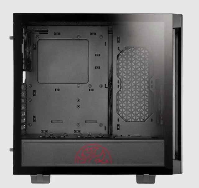 Alt view image 5 of 7 - XPG Invader ATX Mid TowerCase - Black -INVADER-BKCWW