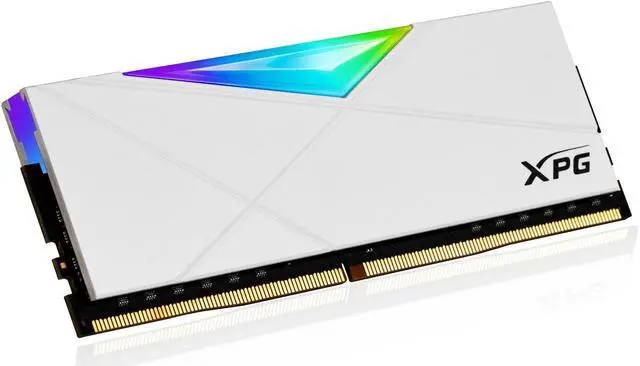 Alt view image 6 of 7 - XPG SPECTRIX D50 RGB Desktop Memory 32GB (2x16GB) DDR4 3600MHz CL18 White