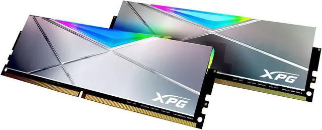 Alt view image 2 of 7 - XPG SPECTRIX D50 Xtreme RGB Desktop Memory 16GB (2x8GB) 4800MHz DDR4 CL19 Gun Metal