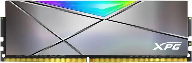 Alt view image 3 of 7 - XPG SPECTRIX D50 Xtreme RGB Desktop Memory 16GB (2x8GB) 4800MHz DDR4 CL19 Gun Metal