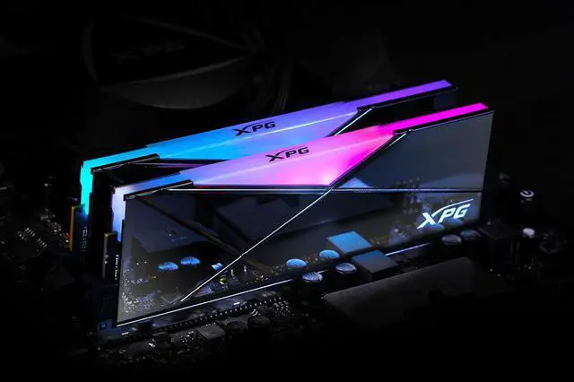 Alt view image 7 of 7 - XPG SPECTRIX D50 Xtreme RGB Desktop Memory 16GB (2x8GB) 4800MHz DDR4 CL19 Gun Metal