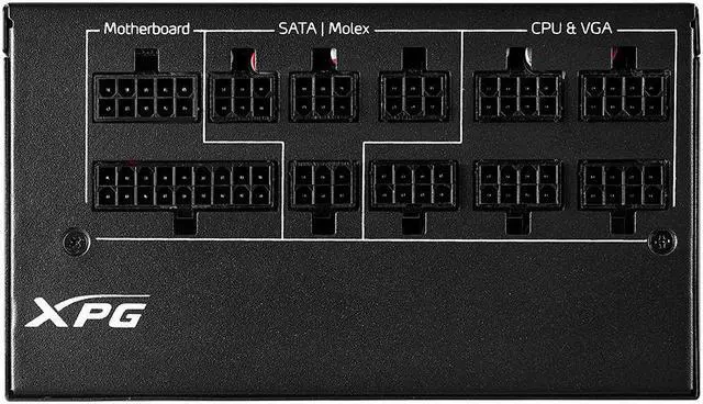 Alt view image 4 of 10 - XPG CYBERCORE ATX Modular Power Supply 1000 Watt - 80 Plus Platinum Certified | 26 Total Connectors - Intex ATX 12V v2.52 | Nidec Fan w/ Low Noise Fan Curve PSU