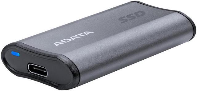 Alt view image 2 of 20 - ADATA External Solid State Drive SE880 - 1TB USB 3.2 USB-C | Titanium Grey - Rugged, Highly Portable SSD | High Speed 2000MB/s Read/Write | Compatibility: Windows, Mac OS, Android, Xbox One, PS4, PS5