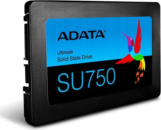 Alt view image 2 of 7 - ADATA Ultimate Series SU750 256GB Each / QTY 2 - SATA III - 2.5" Internal Solid State Drive | Black/Green SSD | Up to 550MBps | 2 Pack Boot Drives Savings Bundle