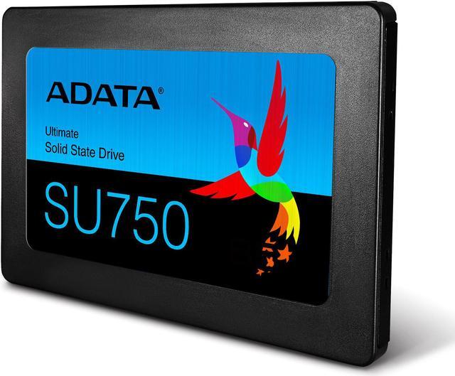 Alt view image 4 of 7 - ADATA Ultimate Series SU750 256GB Each / QTY 2 - SATA III - 2.5" Internal Solid State Drive | Black/Green SSD | Up to 550MBps | 2 Pack Boot Drives Savings Bundle