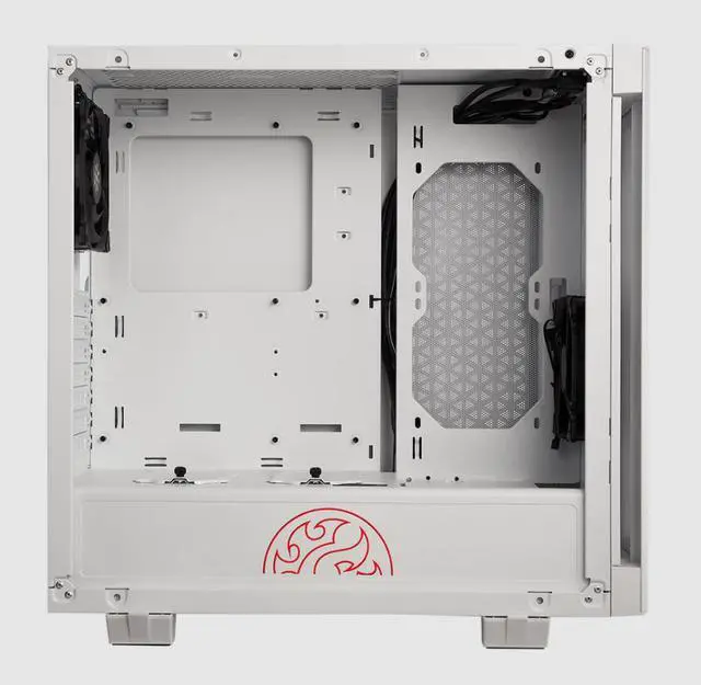 Alt view image 4 of 8 - XPG INVADER ATX Mid Tower Chassis -White - INVADER-WHCWW