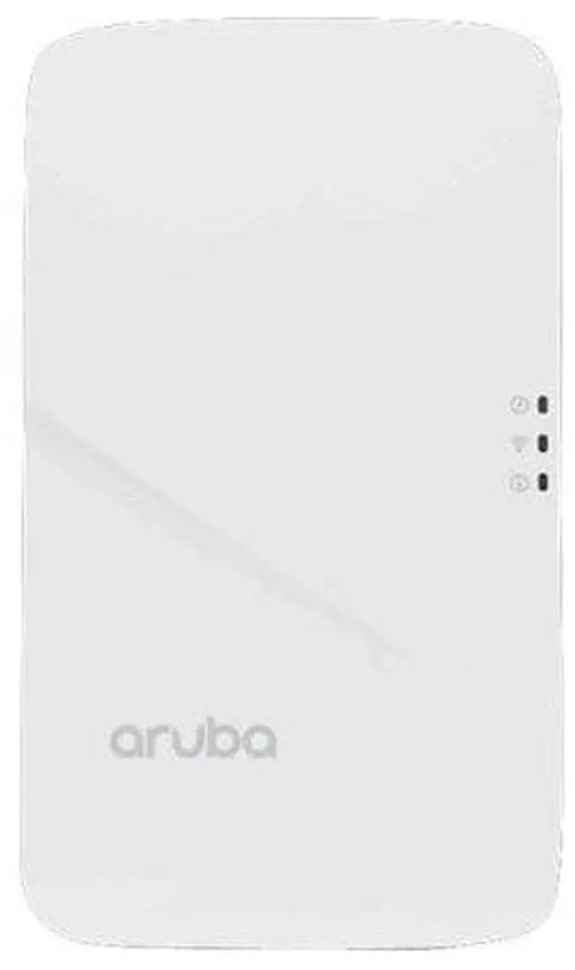 Alt view image 6 of 6 - Aruba AP-303HR (US) 802.11ac Dual 2x2:2 Radio Remote AP Bundle. Contains AP-303H (US), Desk stand (Assembled, Attached), RJ45 Jumper Cable (Installed), Power Adapter North America AC power Cord