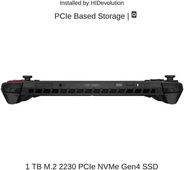 Alt view image 4 of 7 - [2024]  MSI Claw A1M 7" FHD 120Hz, 1.4 GHz Ultra 7-155H, Arc Graphics, 16 GB LPDDR5 RAM, 1 TB PCIe SSD, Windows 11 Home